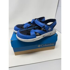 Columbia Kid's Youth Techsun Wave Sandal Shark Blue Sz 4 Regular US Big‎ Kid